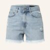 ALL SAINTS Yanni Jeans-Shorts Damen, Blau