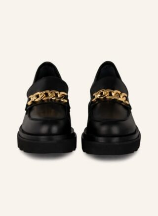 ALOHAS Track Loafer Damen, Schwarz