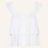 AMERICAN EAGLE Blusentop Damen, Weiß