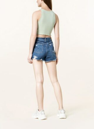 AMERICAN EAGLE Jeans-Shorts Damen, Blau