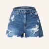 AMERICAN EAGLE Jeans-Shorts Damen, Blau