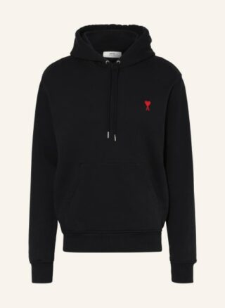 AMI Hoodie Herren, Schwarz