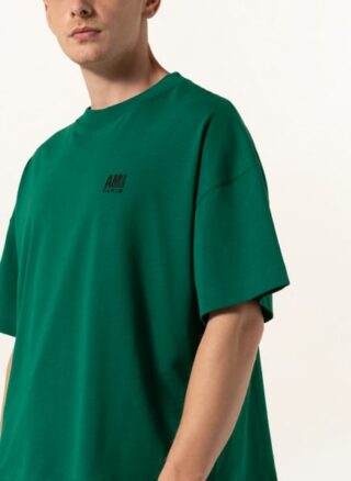 AMI Oversized-Shirt Herren, Grün