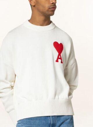 AMI Pullover Herren, Weiß