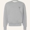 AMI Sweatshirt Herren, Grau