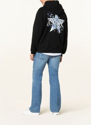 AMIRI Star Hoodie Herren, Schwarz