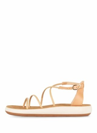 ANCIENT GREEK SANDALS Anastasia Comfort Riemchensandalen Damen, Braun