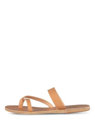 ANCIENT GREEK SANDALS Daphnae Zehentrenner Damen, Braun
