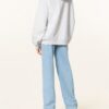 ANINE BING Harvey Oversized-Hoodie Damen, Grau