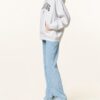 ANINE BING Harvey Oversized-Hoodie Damen, Grau
