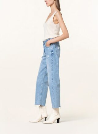 ANINE BING Jeans Gavin Straight Leg Jeans Damen, Blau