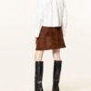 ANINE BING Mabel Hemdbluse Damen, Weiß