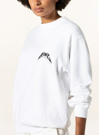 ANINE BING Ramona Oversized-Sweatshirt Damen, Weiß
