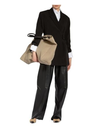 ANINE BING Saffron Large Shopper Damen, Beige