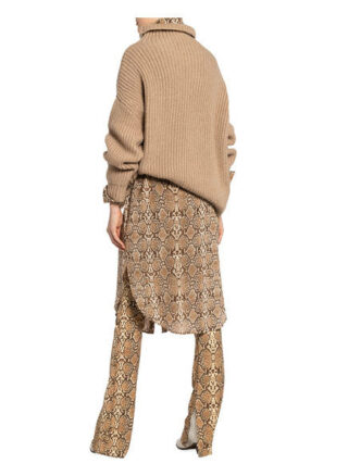 ANINE BING Sydney Rollkragenpullover Damen, Braun