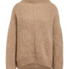 ANINE BING Sydney Rollkragenpullover Damen, Braun