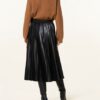 ANTONELLI firenze Plisseerock Damen, Schwarz