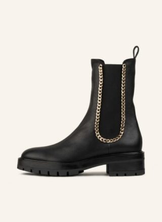 AQUAZZURA Mason Biker Boots Damen, Schwarz