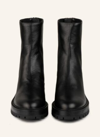 AQUAZZURA Saint Honore Biker Boots Damen, Schwarz