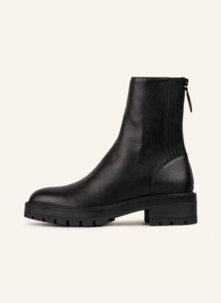 AQUAZZURA Saint Honore Biker Boots Damen, Schwarz