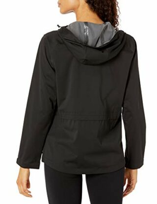 ASICS Team Black Regenjacke Damen, Schwarz