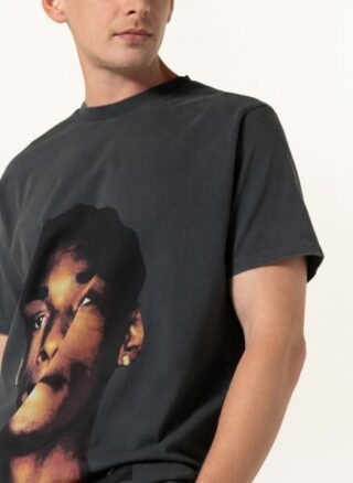 ASKYURSELF Dogg T-Shirt Herren, Schwarz