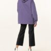 Acne Studios Oversized-Hoodie Damen, Lila