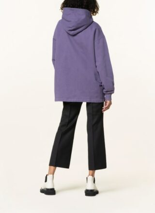 Acne Studios Oversized-Hoodie Damen, Lila