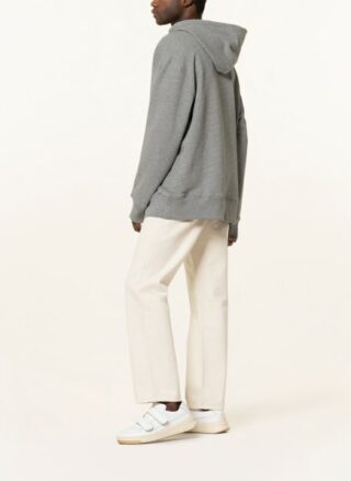 Acne Studios Oversized-Hoodie Herren, Grau
