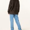 Acne Studios Oversized-Pullover Damen, Braun