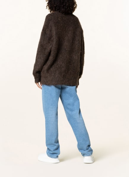 Acne Studios Oversized-Pullover Damen, Braun Acne Studios Oversized-Pullover Damen, Braun