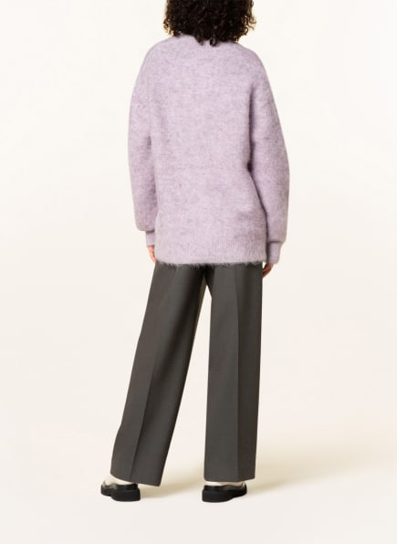 Acne Studios Oversized-Pullover Damen, Lila Acne Studios Oversized-Pullover Damen, Lila
