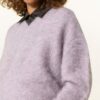 Acne Studios Oversized-Pullover Damen, Lila