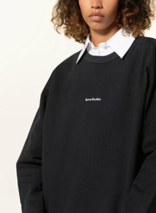 Acne Studios Sweatshirt Damen, Schwarz