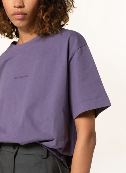 Acne Studios T-Shirts Damen, Lila Acne Studios T-Shirts Damen, Lila