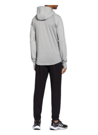 Adidas Aeroready Designed To Move Hoodie Herren, Grau