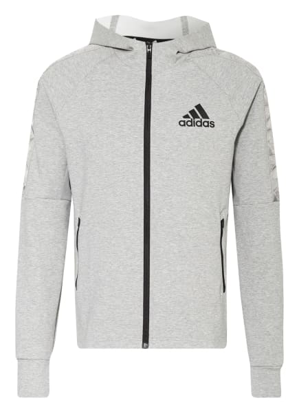 Adidas Aeroready Designed To Move Hoodie Herren, Grau Adidas Aeroready Designed To Move Hoodie Herren, Grau