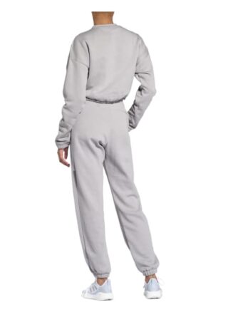 Adidas Crop Crew Sweatshirt Damen, Grau