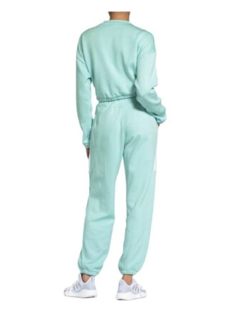 Adidas Crop Crew Sweatshirt Damen, Grün
