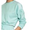 Adidas Crop Crew Sweatshirt Damen, Grün