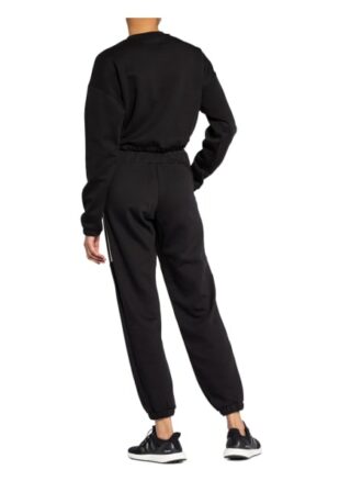 Adidas Crop Crew Sweatshirt Damen, Schwarz