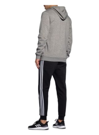 Adidas Essentials Fleece Hoodie Herren, Grau