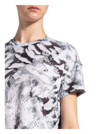 Adidas Fast Primebue Laufshirt Damen, Grau