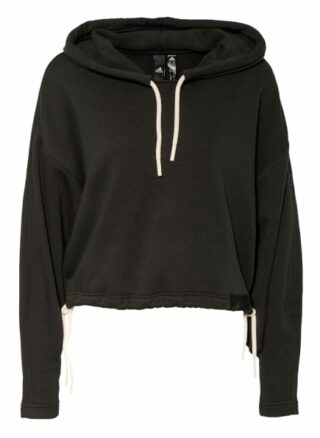 Adidas Oversized-Hoodie Damen, Schwarz