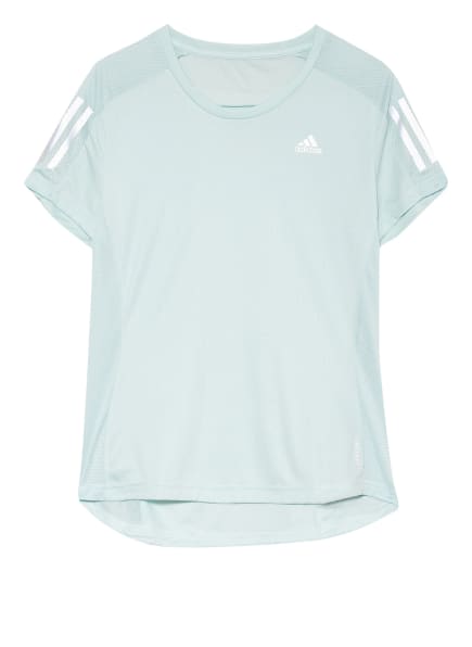 Adidas Own The Run Laufshirt Damen, Blau Adidas Own The Run Laufshirt Damen, Blau