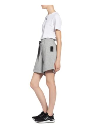 Adidas Sportswear Studio Lounge Fleece Sweatshorts Damen, Grau