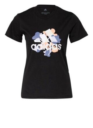 Adidas T-Shirts Damen, Schwarz