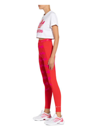 Adidas Techfit Tights Damen, Rot