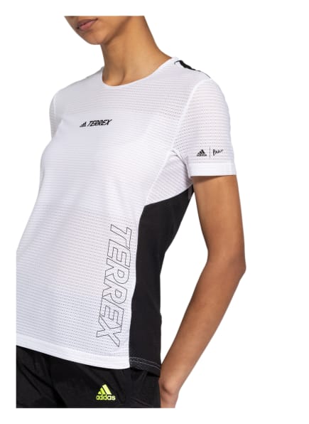 Adidas Terrex Parley Agravic Tr Pro Laufshirt Damen, Weiß Adidas Terrex Parley Agravic Tr Pro Laufshirt Damen, Weiß