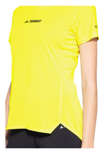 Adidas Terrex Parley Agravic Trail Laufshirt Damen, Gelb Adidas Terrex Parley Agravic Trail Laufshirt Damen, Gelb